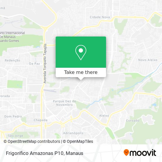 Frigorífico Amazonas P10 map