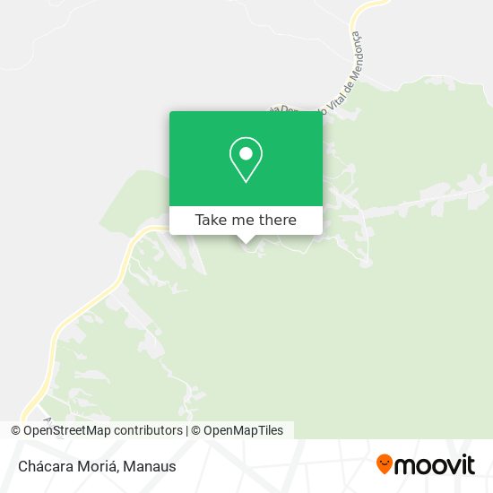 Chácara Moriá map