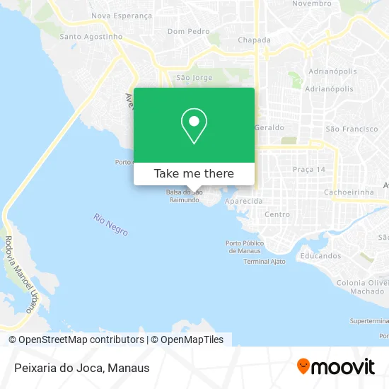Peixaria do Joca map