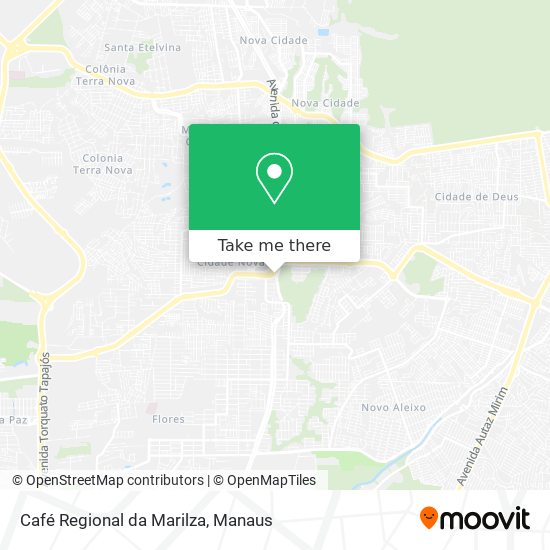 Café Regional da Marilza map