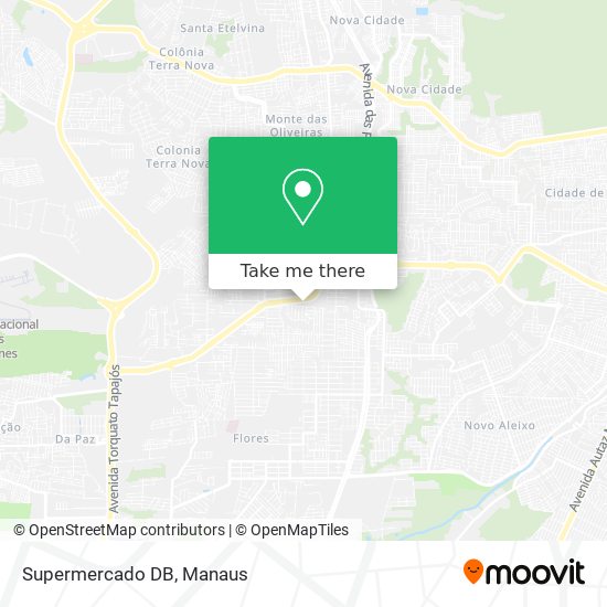 Supermercado DB map