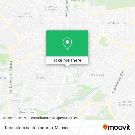 floricultura santos adorno map