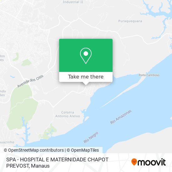 SPA - HOSPITAL E MATERNIDADE CHAPOT PREVOST map