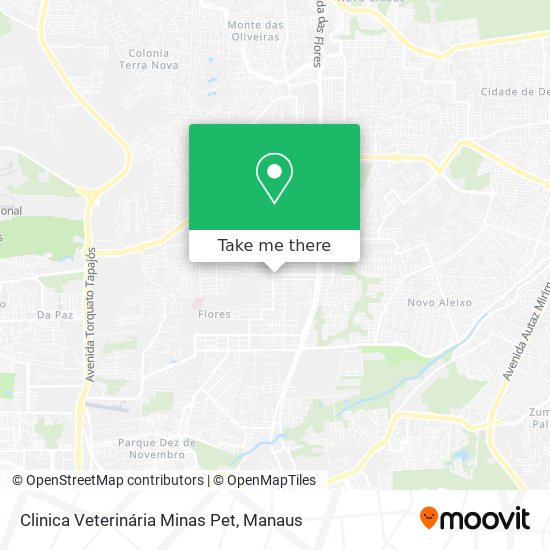 Clinica Veterinária Minas Pet map