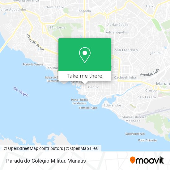 Parada do Colégio Militar map