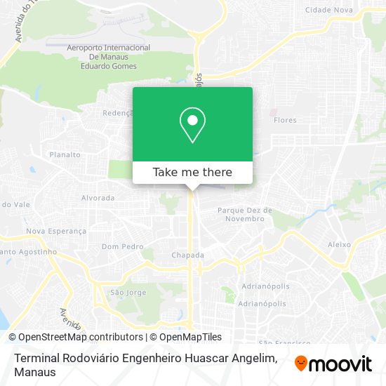 Terminal Rodoviário Engenheiro Huascar Angelim map