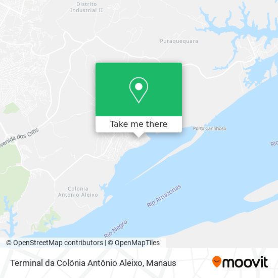 Terminal da Colônia Antônio Aleixo map