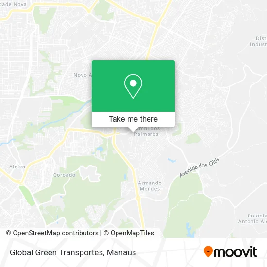 Global Green Transportes map