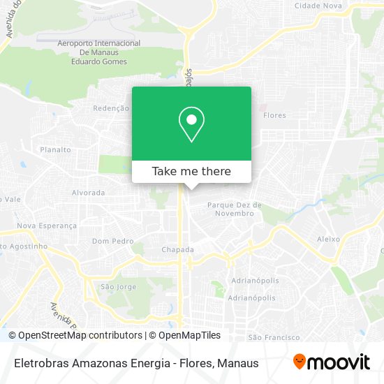Eletrobras Amazonas Energia - Flores map
