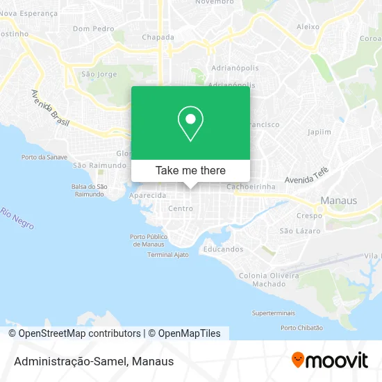 Administração-Samel map