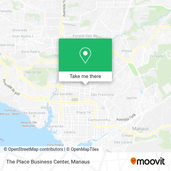 The Place Business Center map