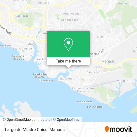 Largo do Mestre Chico map