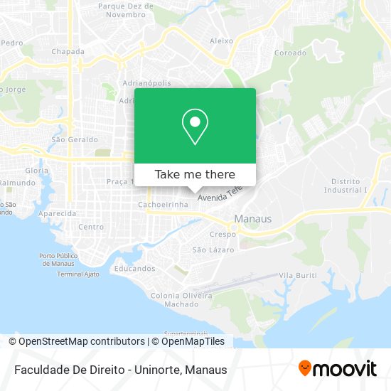 Faculdade De Direito - Uninorte map