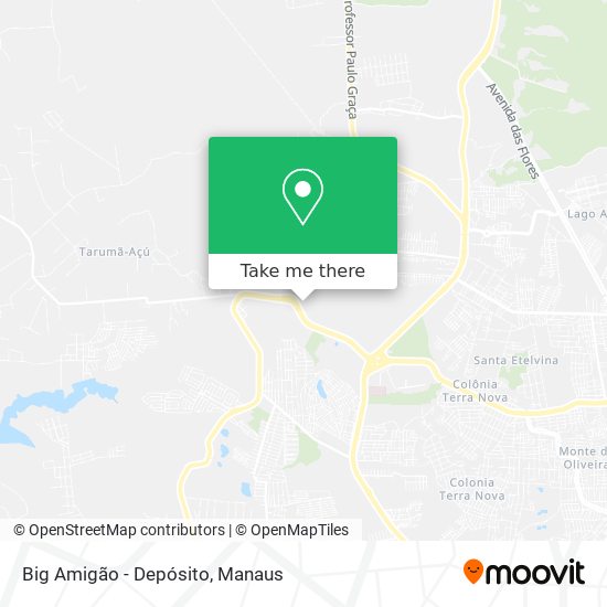 Big Amigão - Depósito map