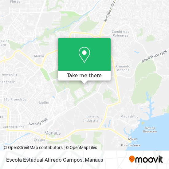 Escola Estadual Alfredo Campos map