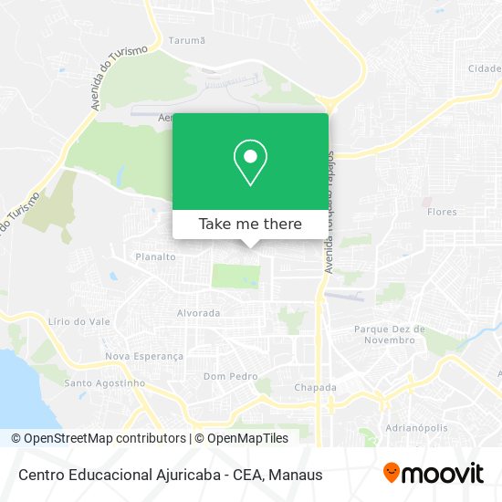 Centro Educacional Ajuricaba - CEA map