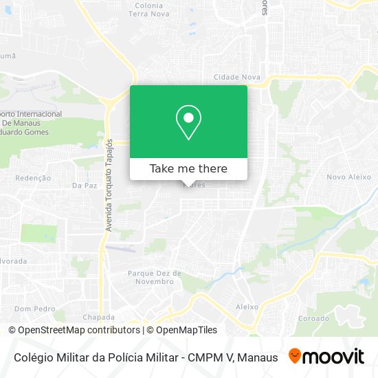 Colégio Militar da Polícia Militar - CMPM V map