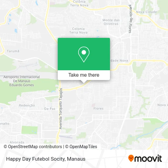 Happy Day Futebol Socity map