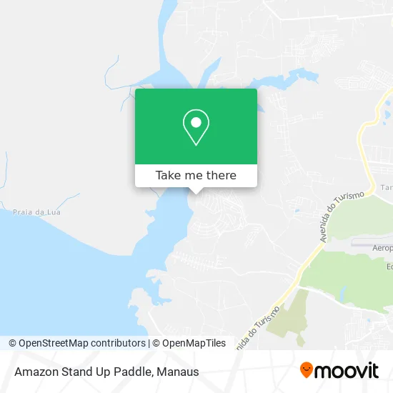 Amazon Stand Up Paddle map