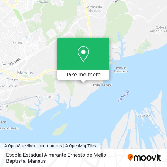 Escola Estadual Almirante Ernesto de Mello Baptista map