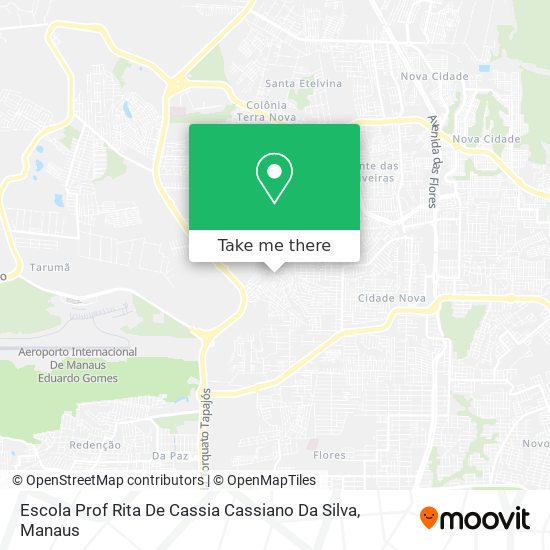 Escola Prof Rita De Cassia Cassiano Da Silva map