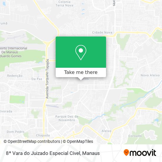 8ª Vara do Juizado Especial Cível map