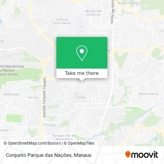 Conjunto Parque das Nações map