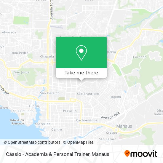 Cássio - Academia & Personal Trainer map