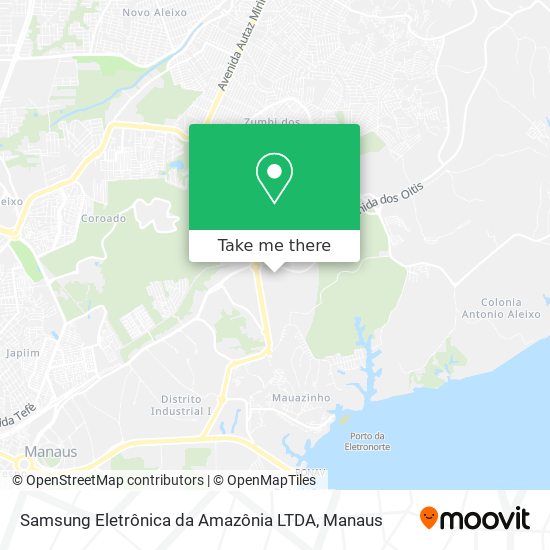 Samsung Eletrônica da Amazônia LTDA map