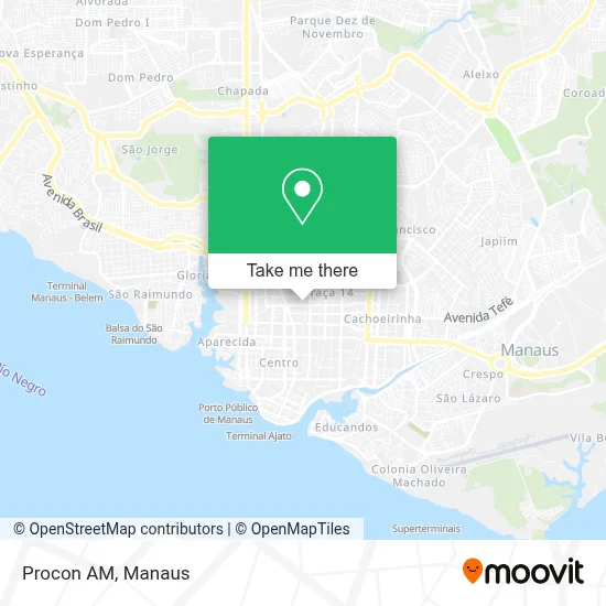 Procon AM map