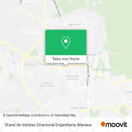 Stand de Vendas Direcional Engenharia map