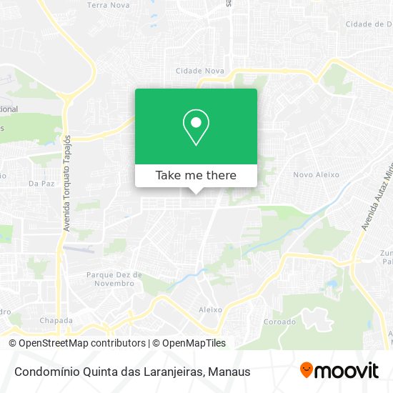 Condomínio Quinta das Laranjeiras map