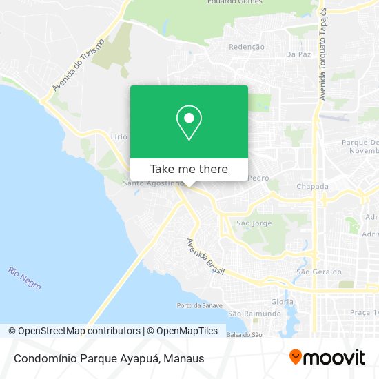 Condomínio Parque Ayapuá map