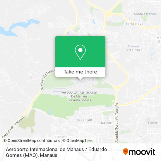 Aeroporto Internacional de Manaus / Eduardo Gomes (MAO) map