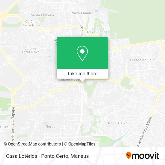 Casa Lotérica - Ponto Certo map