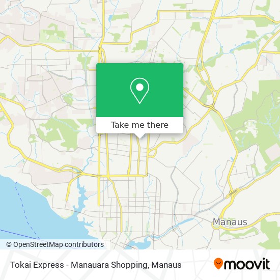 How to get to Tokai Express - Manauara Shopping in Manaus by Bus?