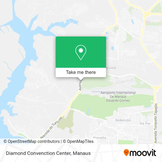 Diamond Convenction Center map