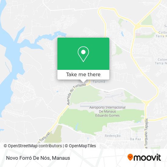 Novo Forró De Nós map