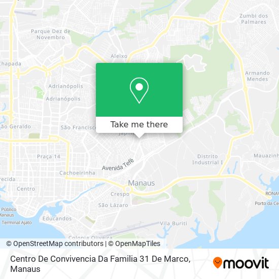 Centro De Convivencia Da Familia 31 De Marco map