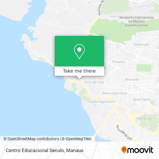 Centro Educacional Século map