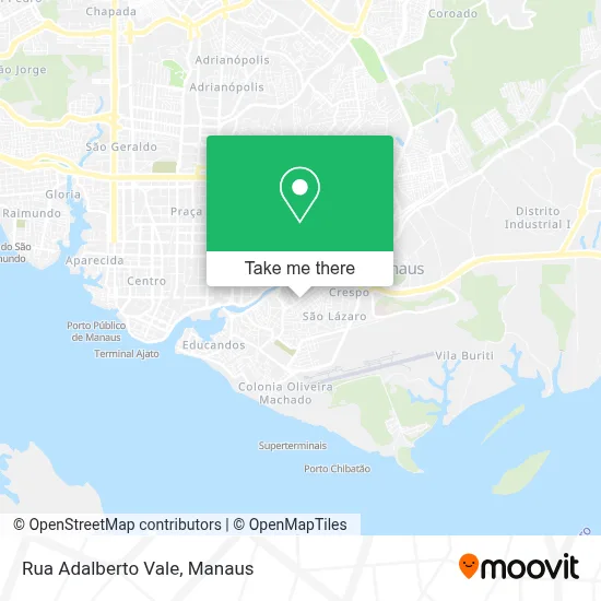 Rua Adalberto Vale map