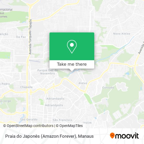 Praia do Japonês (Amazon Forever) map