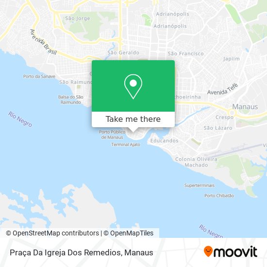 Praça Da Igreja Dos Remedios map