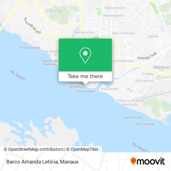 Barco Amanda Letícia map