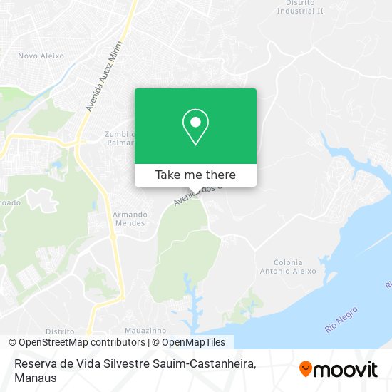 Reserva de Vida Silvestre Sauim-Castanheira map