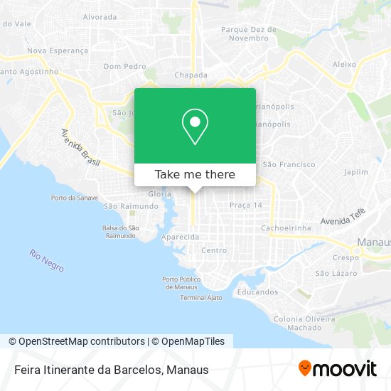 Feira Itinerante da Barcelos map