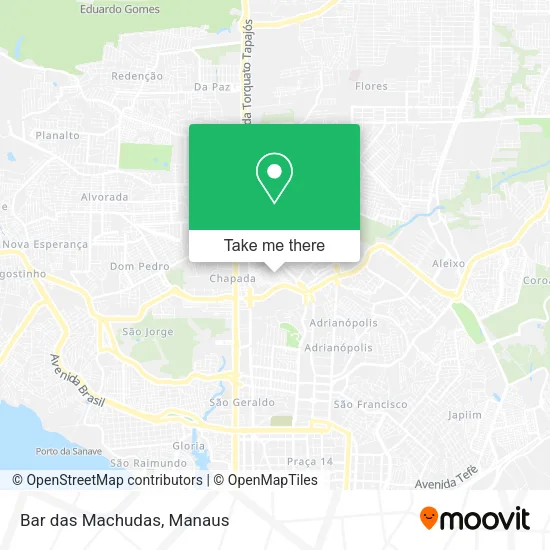 Bar das Machudas map