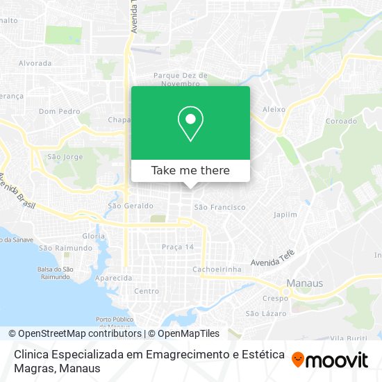 Mapa Clinica Especializada em Emagrecimento e Estética Magras