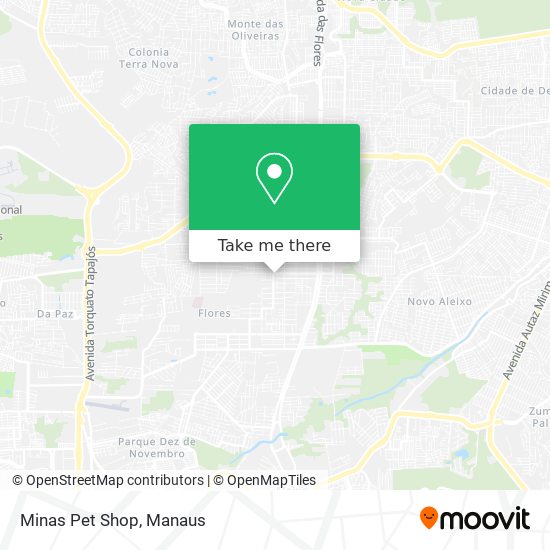 Minas Pet Shop map