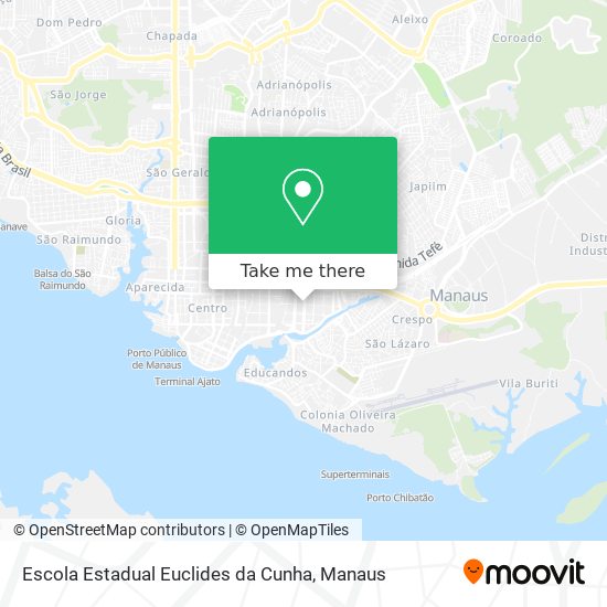 Escola Estadual Euclides da Cunha map